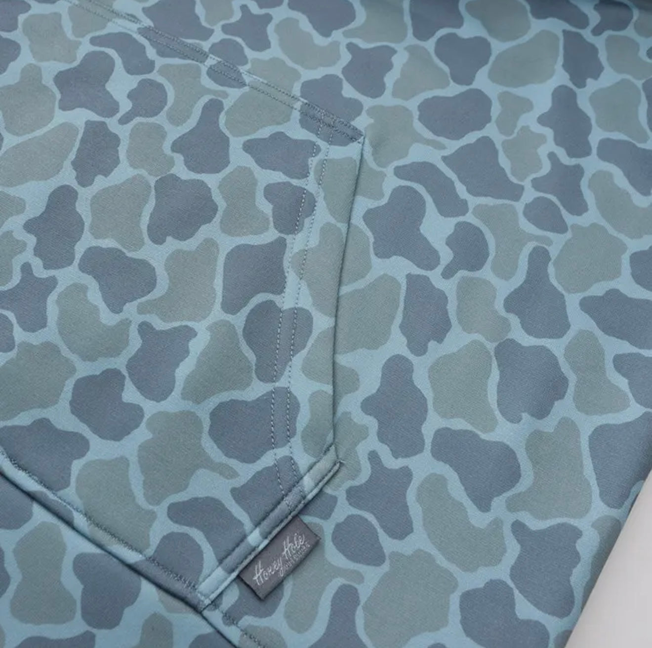 Honey Hole Fleece Frog Skin Camo Hoodie